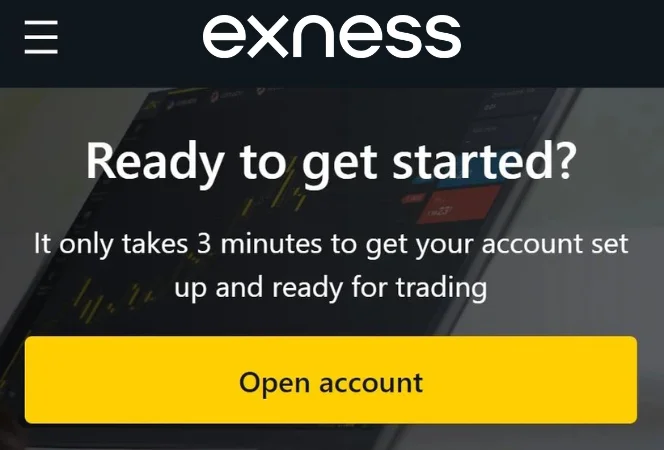 exness sign up